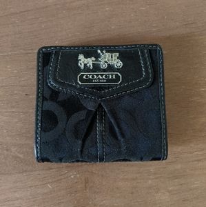 Coach Black Wallet